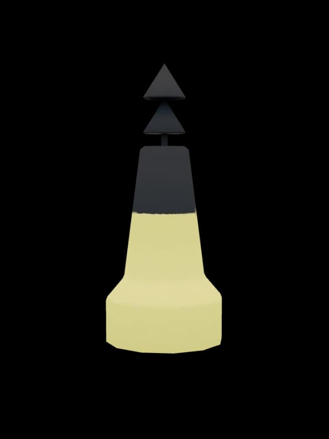 Bouée Cardinale Nord (rendu 3D du jeu CapCôtier)