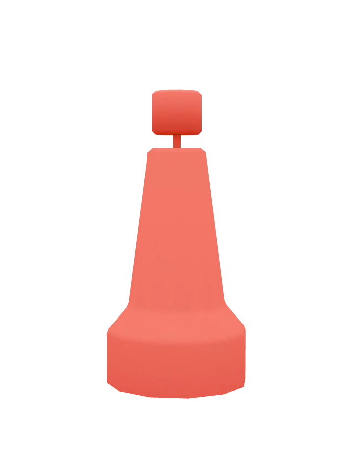 Bouée Latérale bâbord (rendu 3D du jeu CapCôtier)